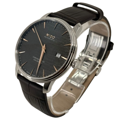 MIDO Baroncelli Chronometer Silicon Gent Black  (M027.408.16.061.00)