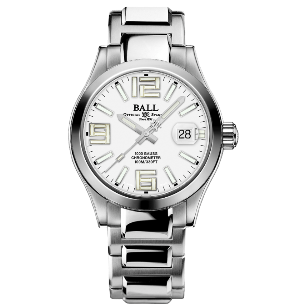 BALL Engineer III Legend Arabic White Dial Stainless Steel 40mm | NM9016C-S7C-WH