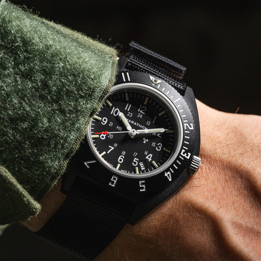 Marathon NAV-D Standard-Issue, Tritium Pilot's Quartz 41mm | WW194013BK-0101