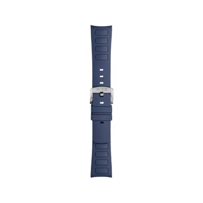 MIDO Multifort TV Big Date Blue Rubber Strap 22mm | M852.018.728
