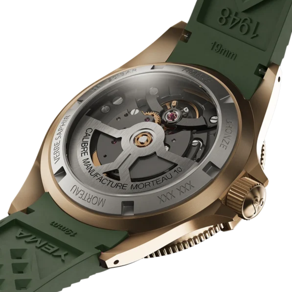 YEMA Superman Bronze CMM.10 Green Dial 39mm | 17.26.10.34.ZN.U4