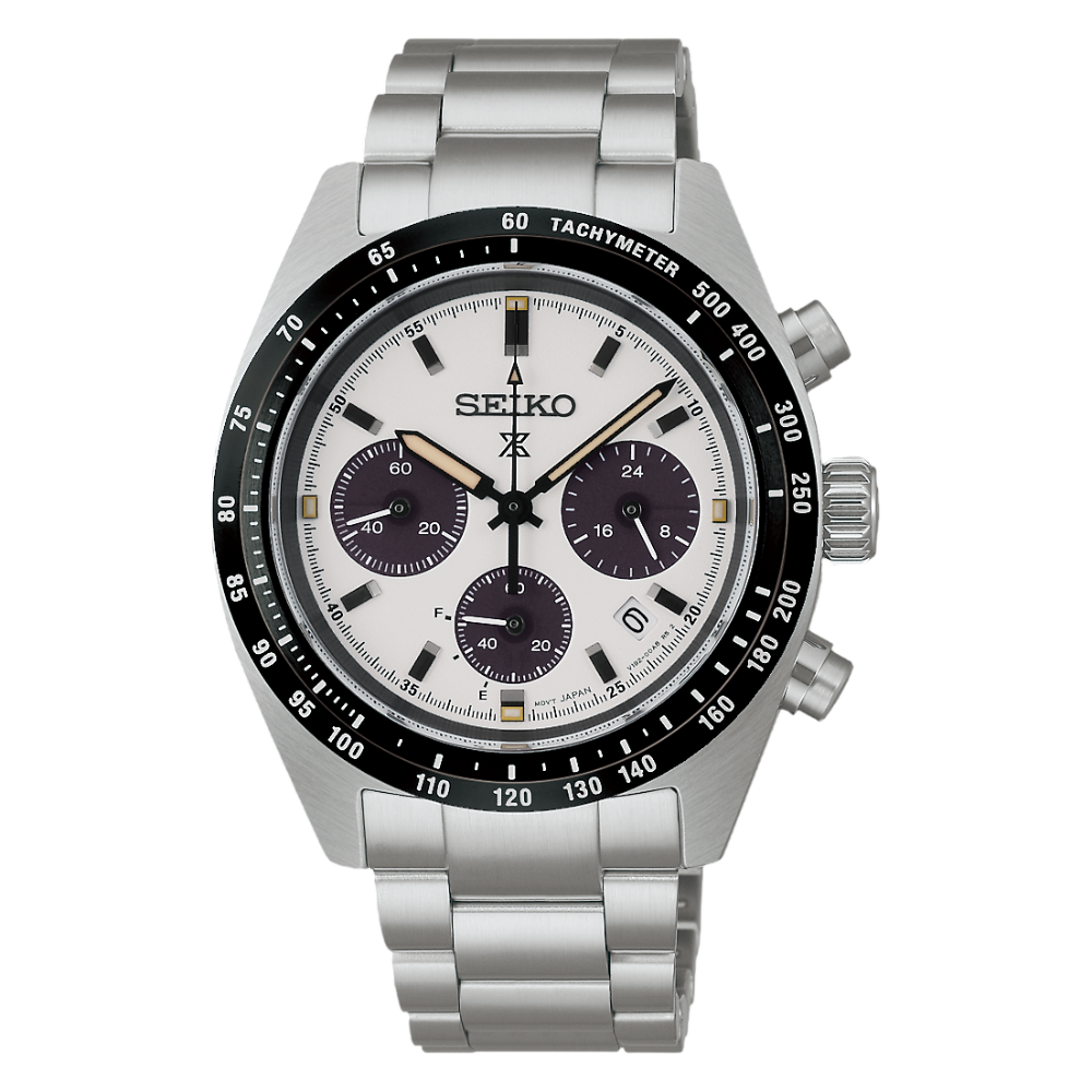SEIKO Prospex Speedtimer Panda Youngtimer Solar Chronograph