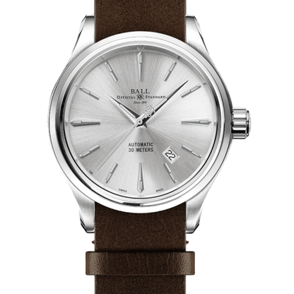 BALL Trainmaster Legend Calf Cow Strap | NM9080D-L1J-SL