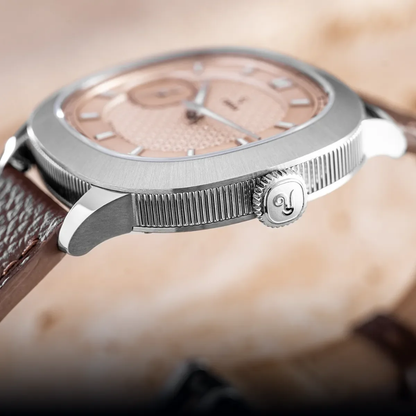 YEMA Granvelle Renaissance CMM.29 Salmon Dial 37.5mm | 77.26.29.08.SN.L8