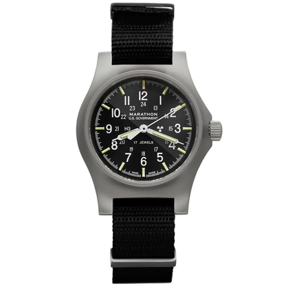 Marathon Officer’s Watch Mechanical GPM US Government Marking Black Dial 36mm | WW194003SS-0008