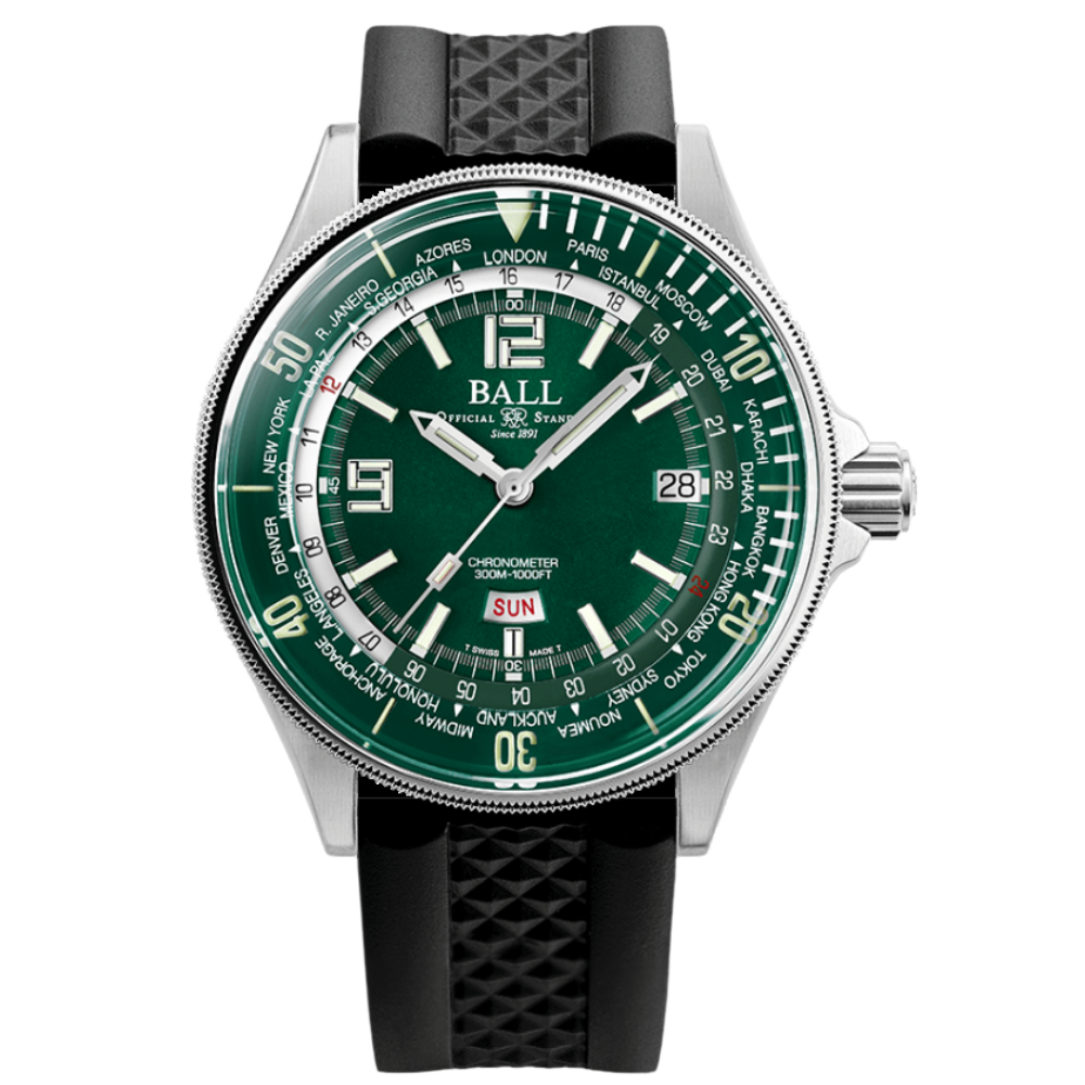 BALL Engineer Master II Diver Worldtime 42mm | DG2232A-PC-GR