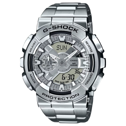 CASIO G-SHOCK G-STEEL 110 SERIES Silver Dial | GM110D-8A