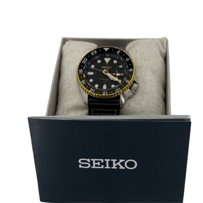 Seiko 5 Sports GMT black dial  (SSK036)