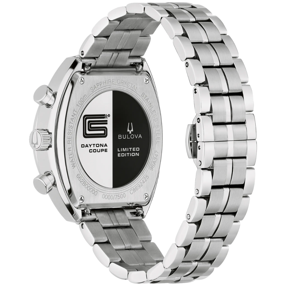 Bulova SHELBY® Racer Chronograph Silver-Tone Dial | 96K118