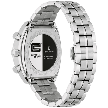 Bulova SHELBY® Racer Chronograph Silver-Tone Dial | 96K118
