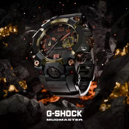 CASIO G-Shock Master OF G-LAND Mudmaster Magma Gold Dial  | GWG-B1000MG-1A9CR