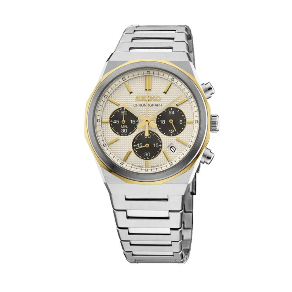 SEIKO Discover More Chronograph Champagne Dial | HGK001