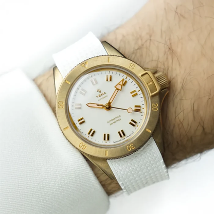 YEMA Superman Bronze CMM.10 White Dial 39mm | 17.26.10.37.ZN.U7