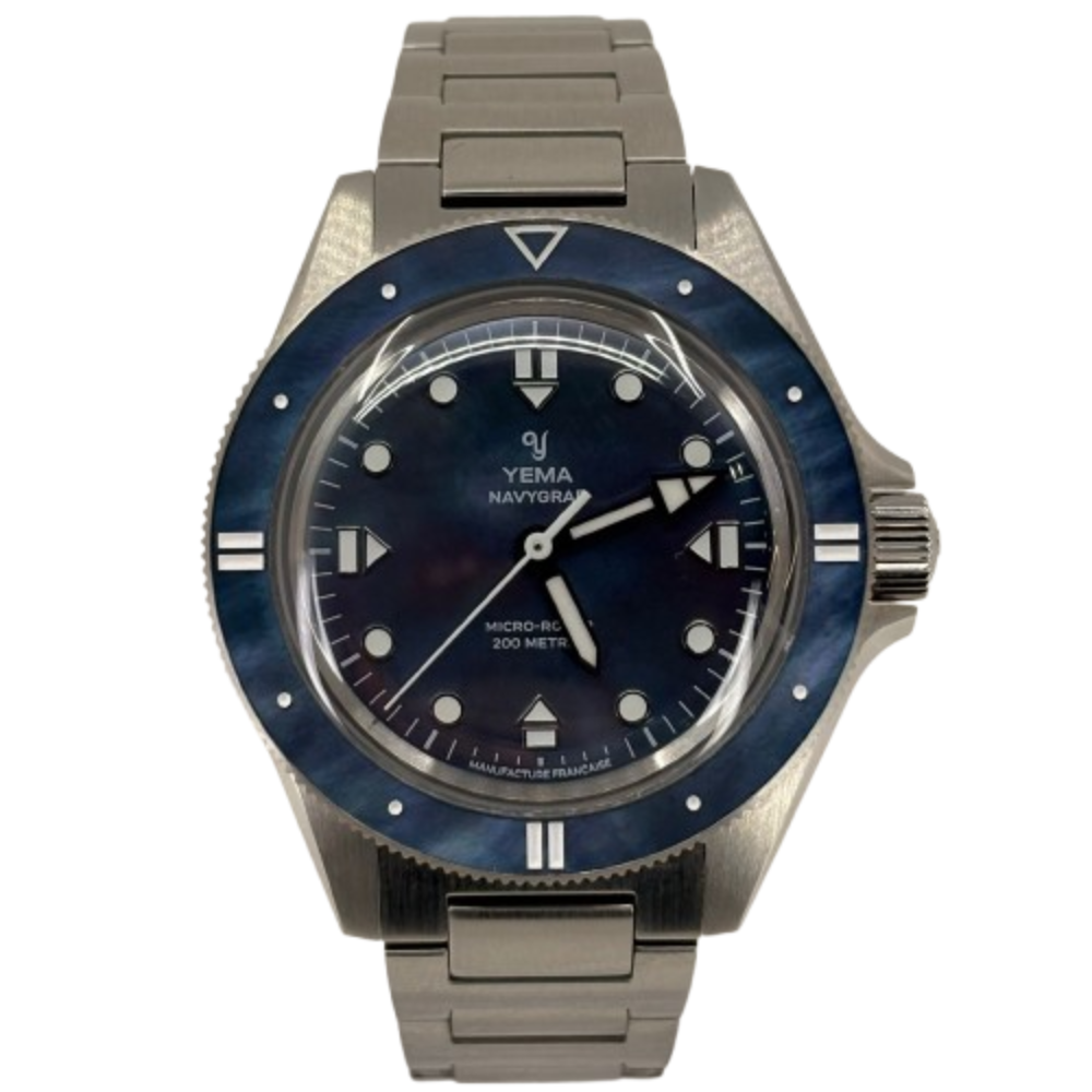 YEMA Navygraf Pearl CMM.20 Limited Edition 39mm  (22.25.20.55.SNL.M)