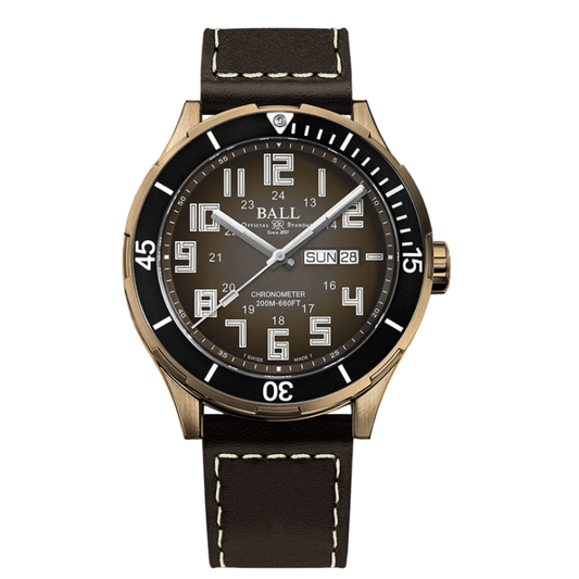 BALL Roadmaster StarLight Bronze Brown Dial 42mm | DM3070B-LC-BR