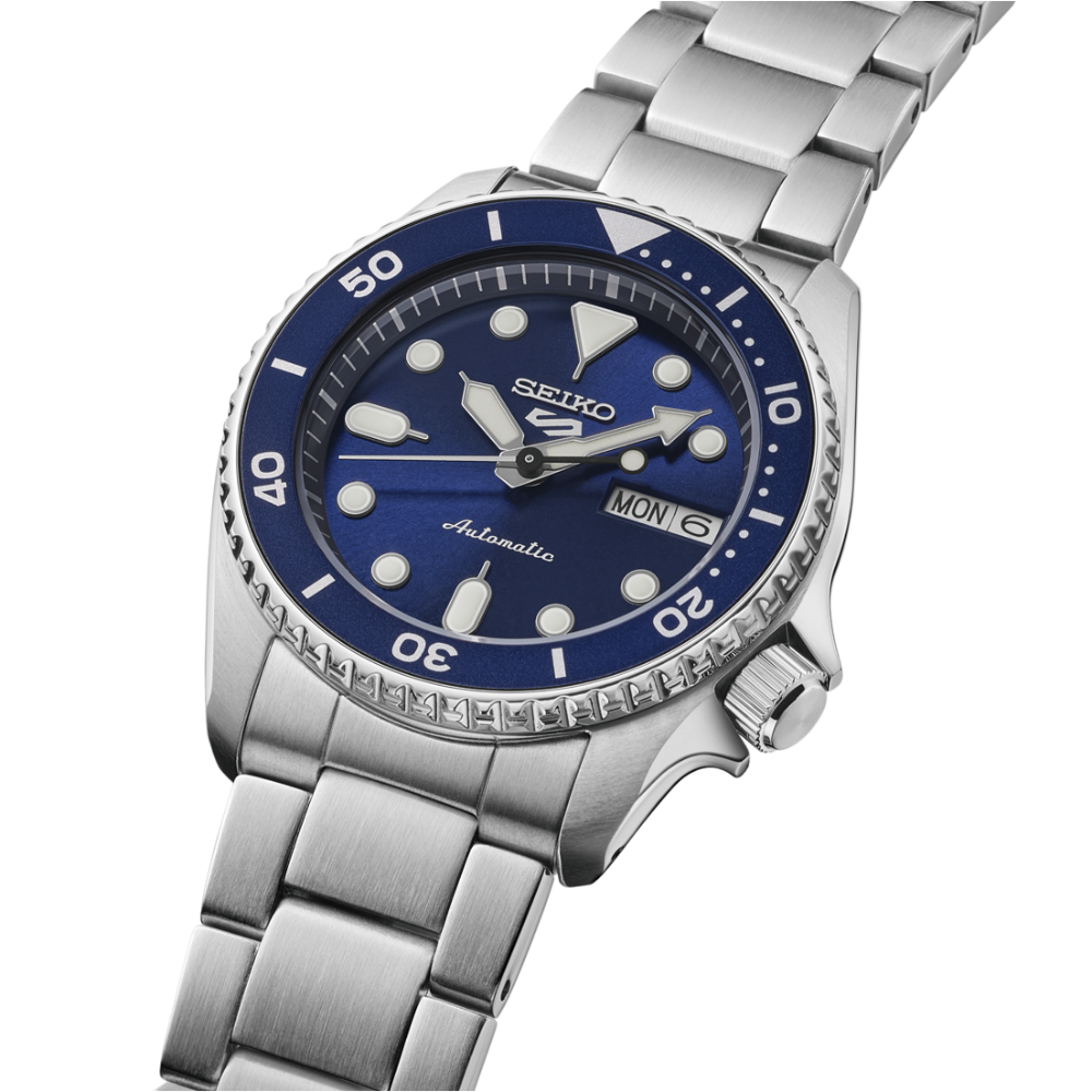 SEIKO Automatic 5 Sports "Street Denim" Blue Dial SKX Series | SRPL77