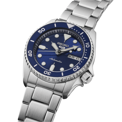 SEIKO Automatic 5 Sports "Street Denim" Blue Dial SKX Series | SRPL77