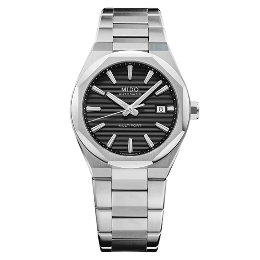 MIDO Multifort 8 One Crown Black Dial Stainless Steel | M055.507.11.051.00