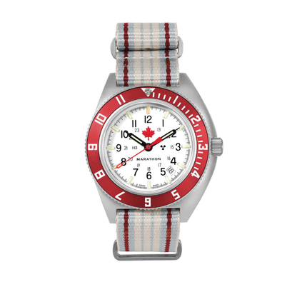 Marathon SSNAV-D AUTO Arctic Edition, Tritium Pilot's Automatic White Dial 41mm | WW194030SS-1601