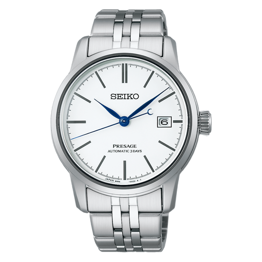 SEIKO Presage Craftsmanship Series Automatic White Enamel Dial Stainless Steel | SPB403