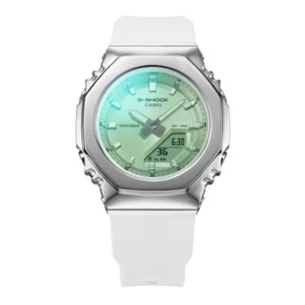CASIO G-SHOCK Analog-Digital Resin Band Ladies | GMS2110SR-7A