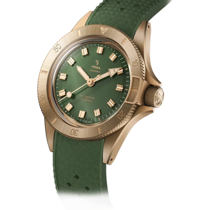 YEMA Superman Bronze CMM.10 Green Dial 39mm | 17.26.10.34.ZN.U4