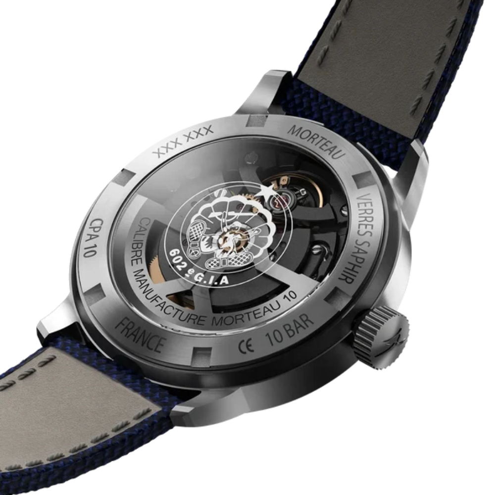 YEMA Flygraf CPA10 Blue Dial 40mm | 64.25.10.05.TN.D5