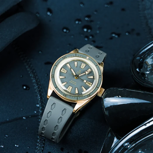 YEMA Skin Diver Slim CMM.20 Bronze Grey Limited Edition 39mm | 12.26.20.39.ZNL.U9