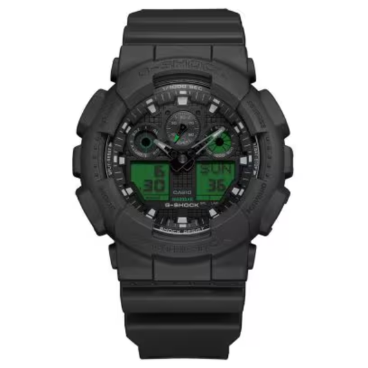 CASIO G-SHOCK Analog-Digital GA-100 Series | GA100BEG-1A