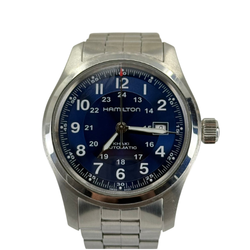 Hamilton Khaki Field Auto 42mm Blue Dial  (H70605140)
