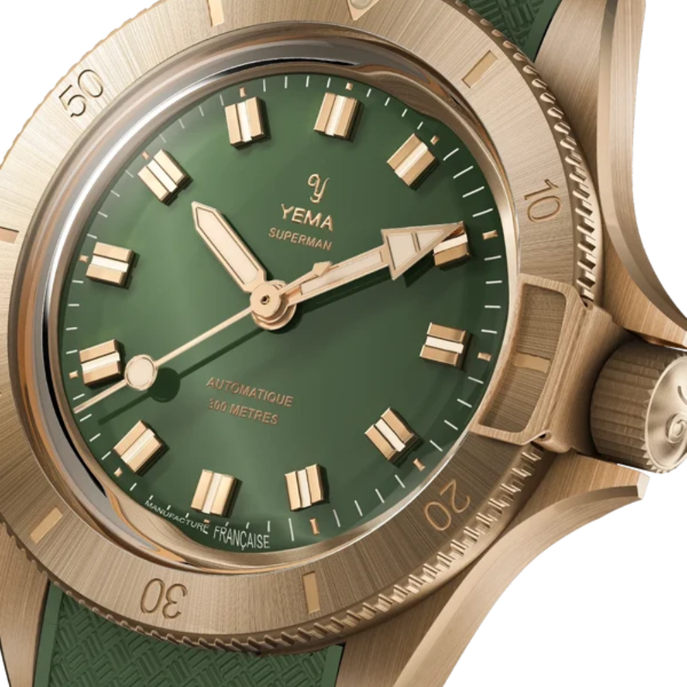 YEMA Superman Bronze CMM.10 Green Dial 39mm | 17.26.10.34.ZN.U4