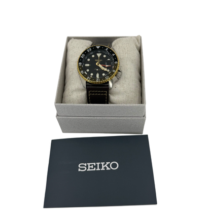 Seiko 5 Sports GMT black dial  (SSK036)