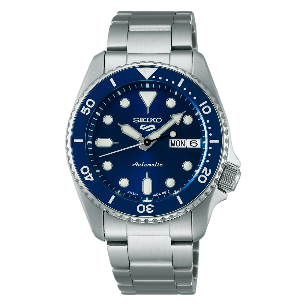 SEIKO Automatic 5 Sports "Street Denim" Blue Dial SKX Series | SRPL77