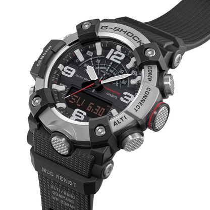 CASIO G-SHOCK Quad Sensor MASTER OF G-LAND Black and Metallic | GGB100XM-1A