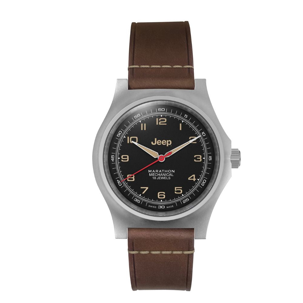 Marathon Willys SSGPM Jeep x Marathon Officer's Mechanical 41mm | WW194033SS-4001