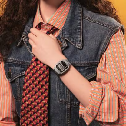 CASIO VINTAGE Digital Stainless Steel | A100WE-1AVT