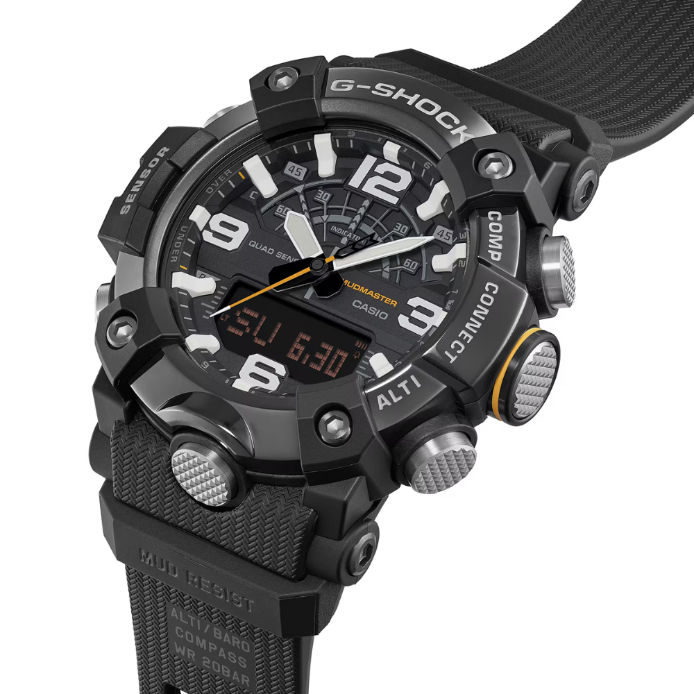 CASIO G-SHOCK Rugged MASTER OF G-LAND MUDMASTER Black Dial | GGB100XMB-1A