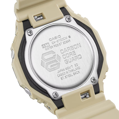 CASIO G-SHOCK ANALOG-DIGITAL 2100 Series Desert Camouflage | GA2100CM-5A