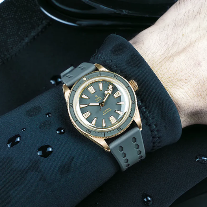 YEMA Skin Diver Slim CMM.20 Bronze Grey Limited Edition 39mm | 12.26.20.39.ZNL.U9