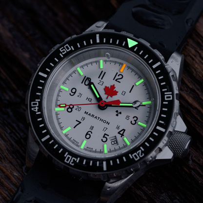 Marathon GSAR® Arctic Edition, Red Maple, Tritium Diver's Automatic 41mm | WW194006SS-1630