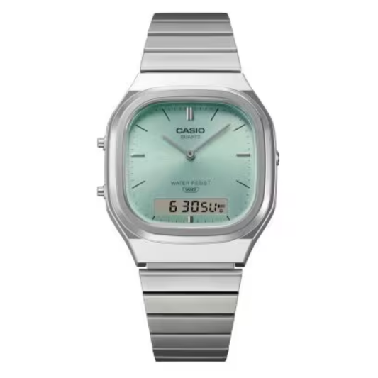 CASIO VINTAGE Quratz Light Blue Dial | AQ240E-2A