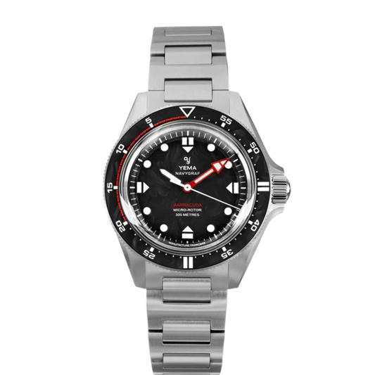 YEMA Navygraf Barracuda CMM.20 Limited Edition Stainless Steel 39mm | 21.26.20.66.SNL.M