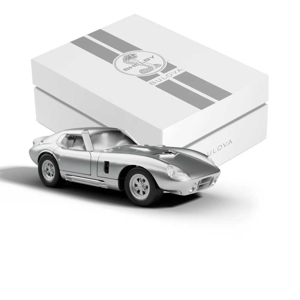 Bulova SHELBY® Racer Chronograph Silver-Tone Dial | 96K118