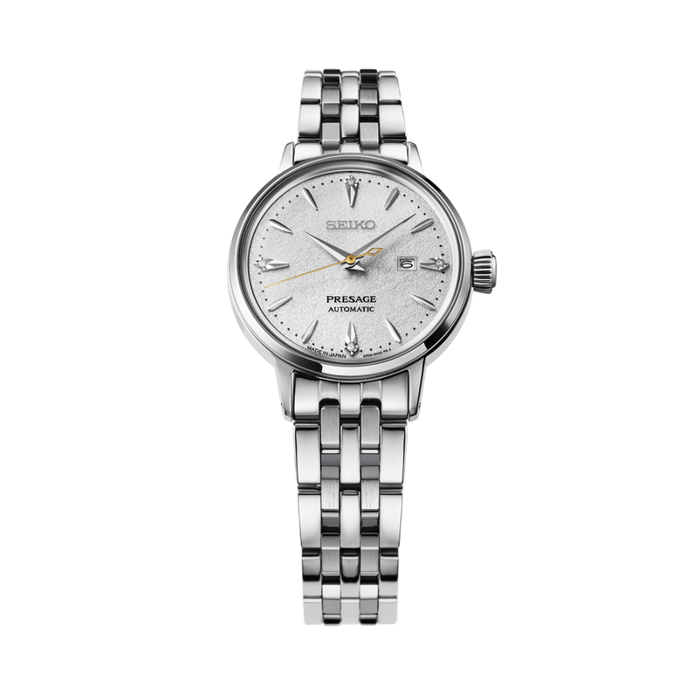SEIKO Presage Cocktail Time White Dial Diamond | SRE017