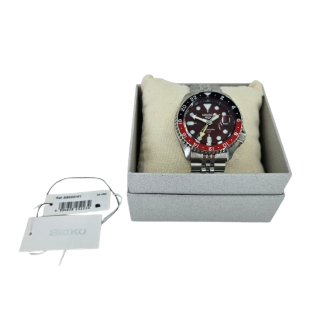 Seiko 5 GMT "Passion Red" Limited Edition (SSK031K1)