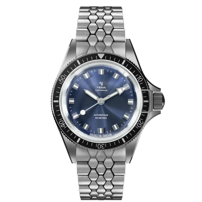 YEMA Superman Steel Blue CMM.10 39mm | 17.26.10.65.SN