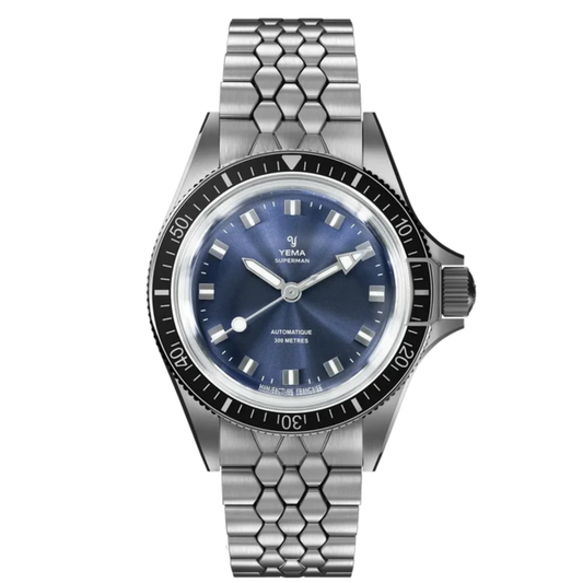 YEMA Superman Steel Blue CMM.10 39mm | 17.26.10.65.SN