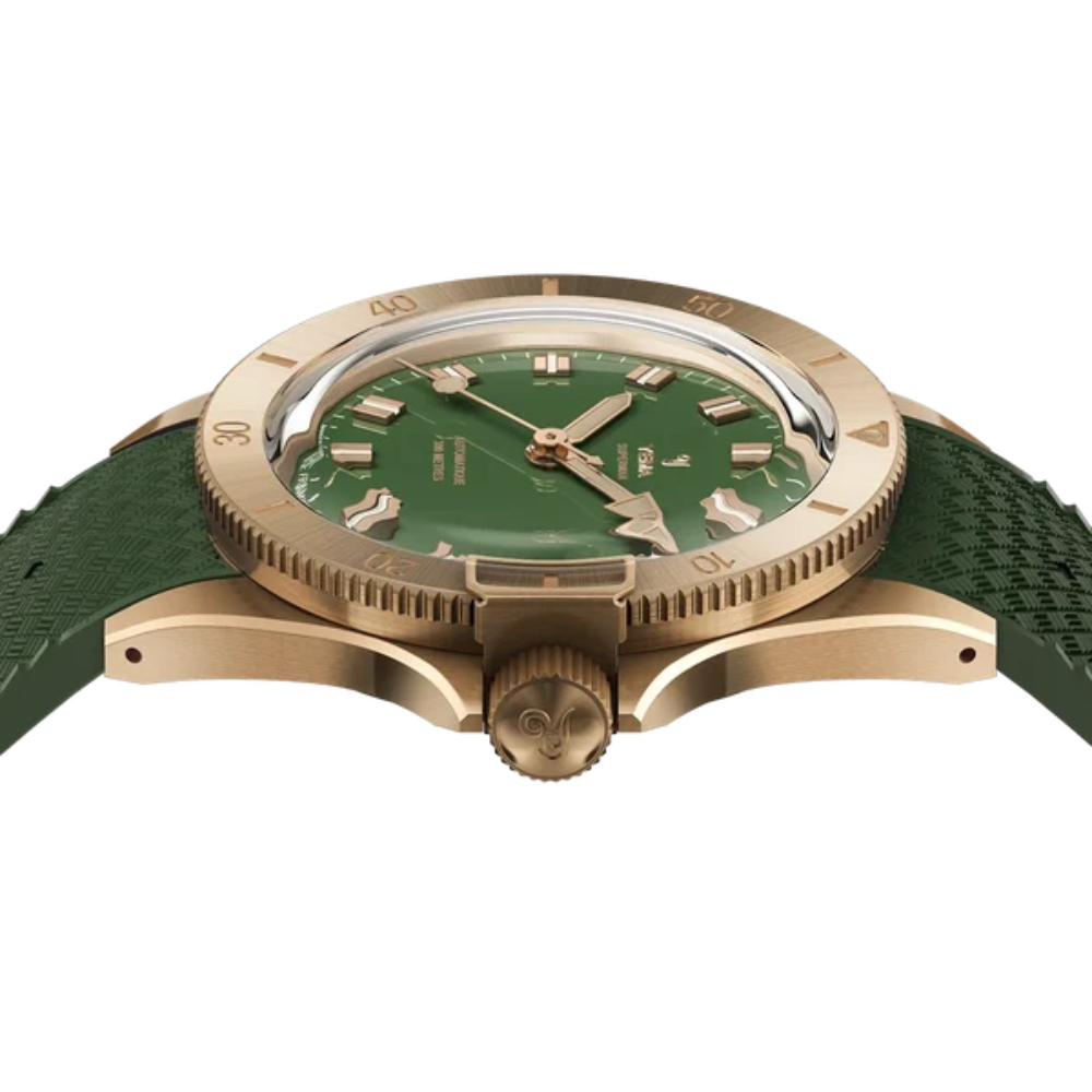 YEMA Superman Bronze CMM.10 Green Dial 39mm | 17.26.10.34.ZN.U4