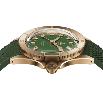 YEMA Superman Bronze CMM.10 Green Dial 39mm | 17.26.10.34.ZN.U4