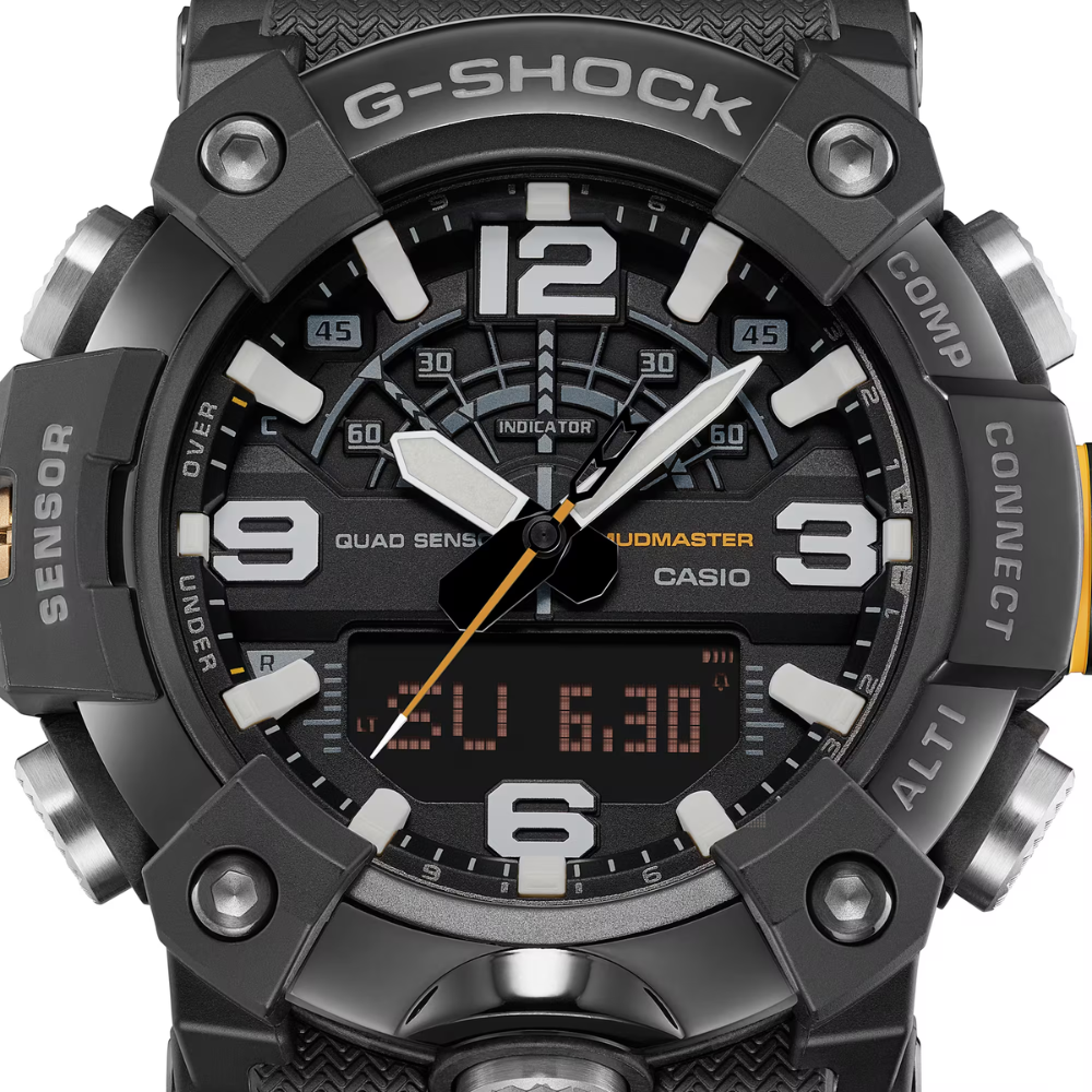 CASIO G-SHOCK Rugged MASTER OF G-LAND MUDMASTER Black Dial | GGB100XMB-1A